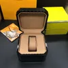 高品質の黒い色の木製ボックスギフトボックス1884木製の箱パンフレットカードは、時計用の黒い木製の箱を含む証明書bag252lを含む