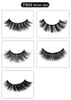 3D Mink False Eyelashes Eye Lashes 5 pairs /box Handmade Cross Eyelash extensions Makeup Nature Long Thick Full Strip Fake Lash