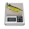 Рыбалка щука приманка Многосегментный Swimbait Crankbait Hard Bait 12.5 cm 20g #4 искусственные приманки рыболовные снасти 13 цветов HS009