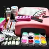 Nail Art Kitleri Biutee 36 W UV Jel Pembe Lamba Kurutucu + 12 Renk Setleri Islatın Uygulama Seti Dosya Kiti Manikür