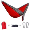 Randonnée Camping hamac Portable toile sécurité Parachute Hamack chaise suspendue en plein air Double personne loisirs hamacs CD8662899