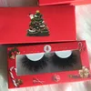 3D Minks 25mm Eye Lashes with Christmas Box Dramatic Eyelashes ODM OEM Accept Hand Made Lashes FDshine