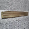 Tape in Extensions Human Hair 100% Real Remy Hair Blonde Adhesives 40pcs /set Invisible Haar Extension Skin Weft