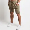Mens algodão shorts ginásticos academia de fitness fisichanding bodgers casuais marcet marca de calças curtas Sorteira