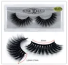 Hot Sales 3D Mink hair False Eyelashes Natural Fake EyeLash Full Strip Handmade Eyelash Extension Mascara Free shipping