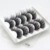 5pairs 3d Nerze Haare falsche Wimpern Naturalthick Long Eye Wimpern Wispy Make -up Schönheitserweiterung Tools3174961