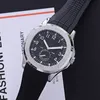 Новое прибытие Sport 43 -мм кварцевые мужские часы резиновый ремешок высококачественные часы 17Colors PH60 Watches241M