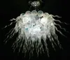 ペンダントランプ100％口の吹き付くボロシリケートムラノガラスペンダントライトアートベッドルーム装飾ライト素敵な天井灯