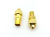 100PCS TV 남성 공중 커넥터 RF 동축 케이블 플러그 Freeview Coaxial