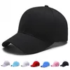 Tout nouveau hommes femmes plaine incurvée pare-soleil casquette de Baseball chapeau couleur unie casquettes réglables Snapback balle de Golf Hip-Hop chapeau casquettes