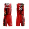 men's reversible basketball jersey double sided big size high quality suit shirt custom basketball uniform