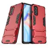 Per Oppo Reno 4 Pro Custodia Luscious Solid Stand Robusto Combo Hybrid Armor Staffa Fondina da impatto Cool Cover per Oppo Reno 4 Pro9017675