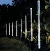 Blanc White LED LED LED LAGE solaire Lampe 8gas ACrylique Bubble Bar Lampe extérieure de décoration de jardin imperméable PATH PAWN LIGH7323736