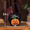 Halloween fête décoration sac de bonbons crâne citrouille sac à main Halloween sac fourre-tout enfants cadeau sac organisateur sacs pochette en tissu