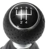 Freeshipping черный 5 скорость переключения передач ручка рычага ручка гетры Gaitor крышка багажника для Audi /A3 / S3 8L