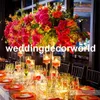Novo grande acrílico cristal mesa de casamento peça central acrílico suporte de flor de cristal para banquete de casamento decor203