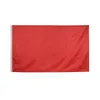 Röda flaggor 3x5, billig utomhus inomhus 90% blöder 150x90cm national hängande reklam, klubb trädgårdsfestival, gratis frakt