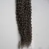 100g kinky curly tejp i ingen remy mänsklig hår lim förlängning 40st 13 färger fro kinky lockigt hud väft naturligt hår