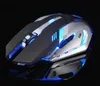 Rechargeable X7 Wireless LED Backlight USB Optical Ergonomic Gaming Mouse Sem Fio Fashion Notebook Desktop Computer Mute Games Mou251p