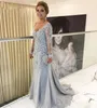 light blue mother bride gown