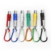 3 in 1 Multifunktions-Mini-Laserlichtzeiger UV-LED-Taschenlampe Taschenlampe Schlüsselanhänger Stift Schlüsselanhänger Taschenlampen ZZA994