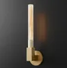 American Retro Poyer LED Wall Lamps Bedroom Bed Sconce Sconce Copper Black Chrome Minimalist Pancony Lights Deco Loft Lumi211e