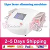 TOP! Diode Laser Lipo LipoLaser Équipement MINCEUR Remover combustion rapide de graisse la machine de mise en forme de perte de poids laser Zerona (14pcs palettes)