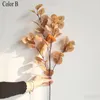 Artificial green grass plant plastic fake flowers simulation eucalyptus leaves bouquet home garden shop table decor Money Grass293z