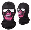 Cartoon print skull mask paintball full face protective ghost mask cycling masks Multi Function Headwear Skull Bandana Motorcycle 1872733