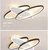 Modern led chandeliers light livingroom square round lights for bedroom overhead lighting black decorative chandelier lamp