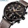 Crrju 2019 Luxe merk Lumineuze polshorloges Sports waterdichte kwarts Creative Casual Fashion Dress Watches Relogio