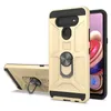 Aomor Hybrid Phone Cases voor LG Stylo7 4G K22 K51 Samsung Galaxy A11 A21 MOTO G Power2021 met Kickstand Rug Cover Oppbag