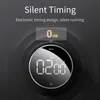 LED Digital Kitchen Timer voor het koken Douche Studie Stopwatch Wekker Magnetische elektronische kooktuit aftellen Timer201W