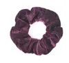 Sammet scrunchy hairbands scrunchie poadband solid hår hållsytail han rep huvudstress gummiband mode hår accesorios 50pcs / pack d7017