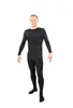 Tuta Body Costume Elastico Completo Body con piedi Tuta in pelle Mens Unitard Lycra Spandex Tuta Zentai Catsuit Hoodless1230S