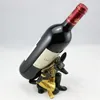 soporte de botella de vino de animales