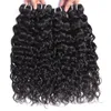 9a brasilianska mänskliga hårbuntar Deep Wave Kinky Curly Loose Water Wave Body Wave rakt 100 obearbetat jungfruligt mänskligt hår Weave2165473