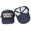 Fashionwayne039s Capata do World Hat Waynes World Baseball Caps Unisisex Earth Hats Bordado Trucker Dad Hat Unisex Cap3789708