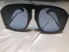 2022 Lyxiga överdimensionerade banor solglasögon med original Boxe Black 0152 Brand Designer Solglasögon med originallådor för kvinnor Round251C