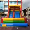 Yard en14960 Certifierad kommersiell klass 0.55mm PVC Party Playhouse Uppblåsbara vatten Slide Bounce House för barn