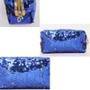 Sequin Cosmetische tas Make-up Opbergtassen Mermaid Handtas Glitter Coin Portemonnee Rits Pouch voor Vrouwen Gratis verzending