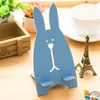 Bricolage mignon lapin bois téléphone portable support de charge film et TV accessoires de téléphone portable pour Iphone 49