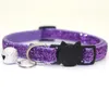Huisdier Kraag Pet Cat Head Safety Gesp Small Dog Patch Pailletten Bell Collar GB937