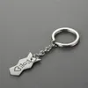 Modeschmuck herzförmige Anhänger Schlüsselring kreativer Brief Paar Keychain