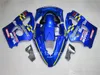 Suzuki GSXR600 GSXR750 Srad 1996-2000 Mavi Sarı GSXR 600 750 96 97 98 99 00 FG47 için Fairing Kiti