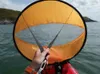 Kayak Sail Sail Sails Kit - Easy Canoe Sailing 108cm's 108cm Down Wind Paddle Paddle Papup Kayak Wind Sail Accissions Kayak