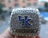 2012 University of Kentucky Wildcats National Championship ring With Wooden Display Box Souvenir Fan Men Gift Wholesale Drop Shipping