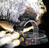 LED Headlamp 50000LM 5 LEDS Light Ultra Bright Headlight USB Rechargeable 4 Modes Flashlight Waterproof Fishing Hunting Camping Light Lantern