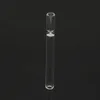 108mm 80mm 78mm Glass One Hitter Pipe Steamroller Hand pipes tobacco dry herb bat Glass Filter Tips For Smoking Accessories