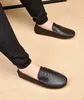 Lyxig Ny Orignal Box Mens Loafers Gommino Klänning Gentleman Casual Britain Cowskin Slip On Wedding Drive Skor Storlek38-46